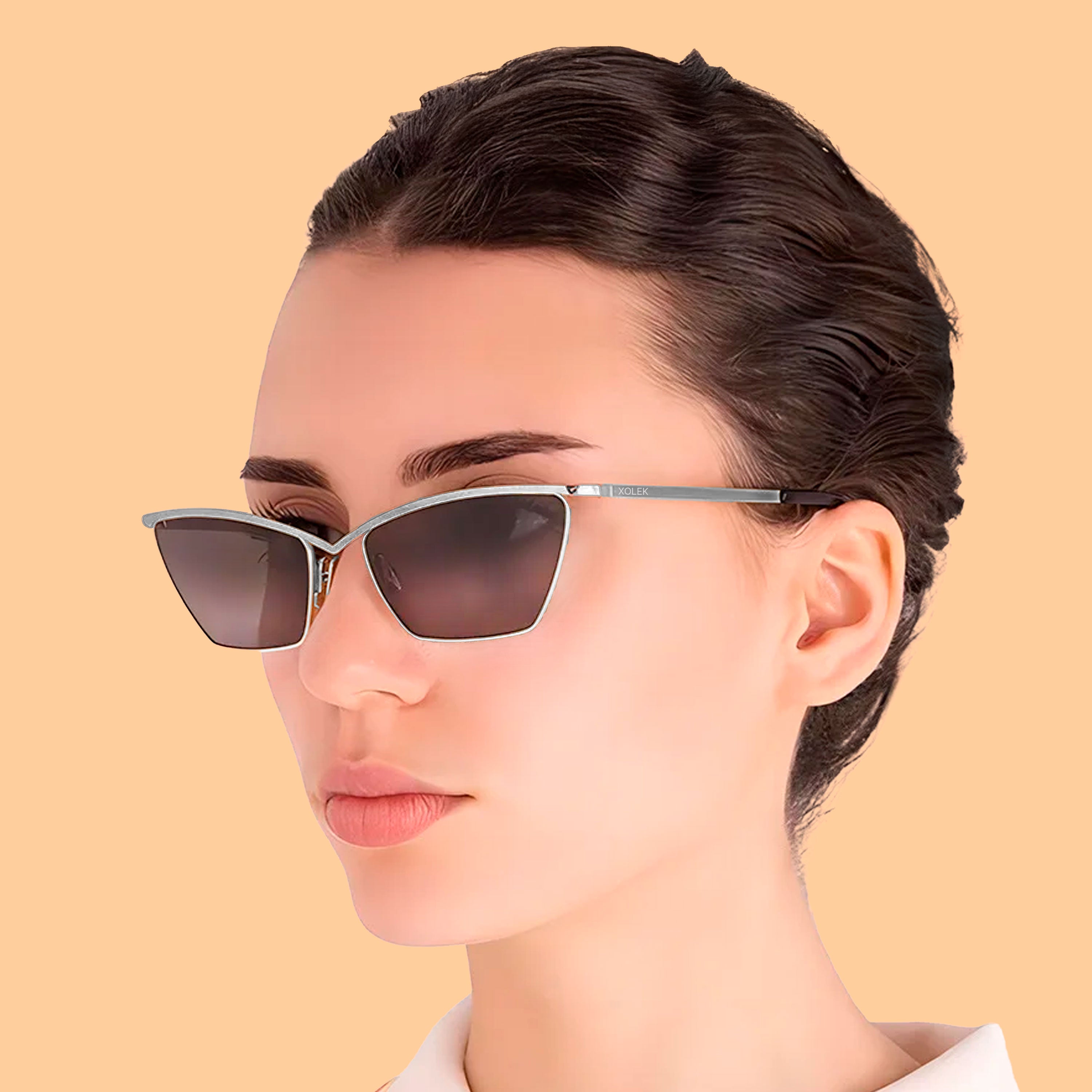 Xolek lentes de sol 130 Gafas Metalico Moda Uv400 Mujer