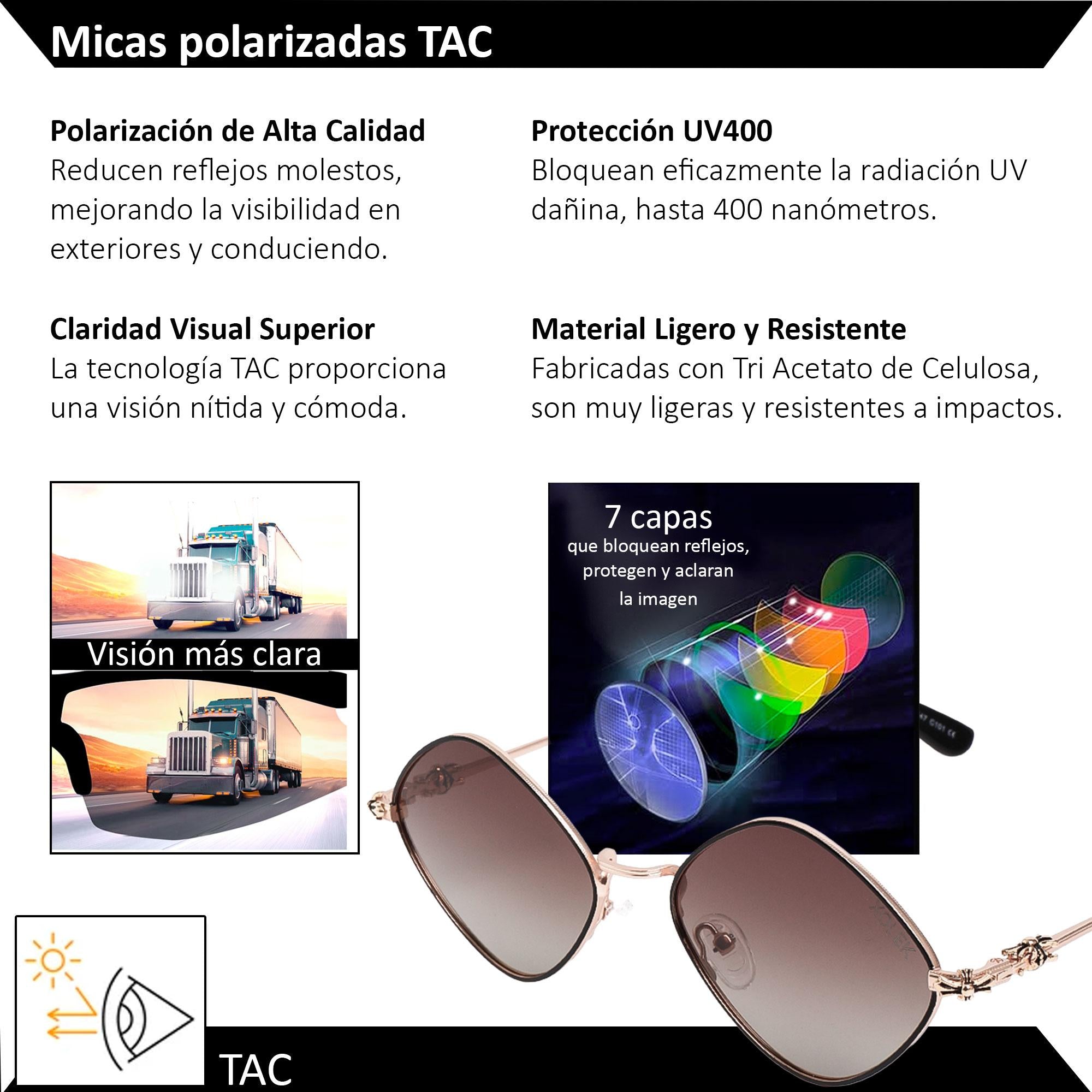 Xolek Lentes De Sol 136 Metalico Rombo Casual Trend