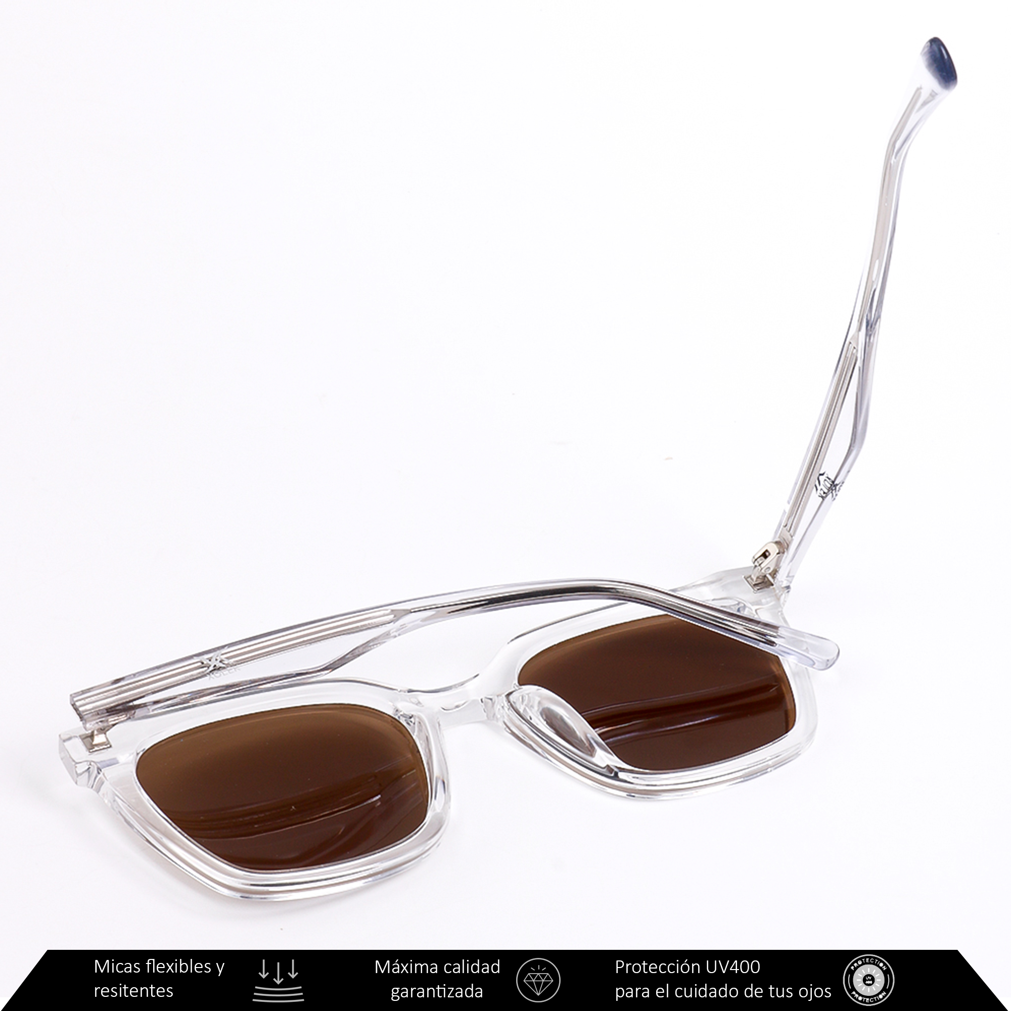 Xolek lentes de sol 121 Gafas Tr90 Cuadrados Rb Uv Polarizados