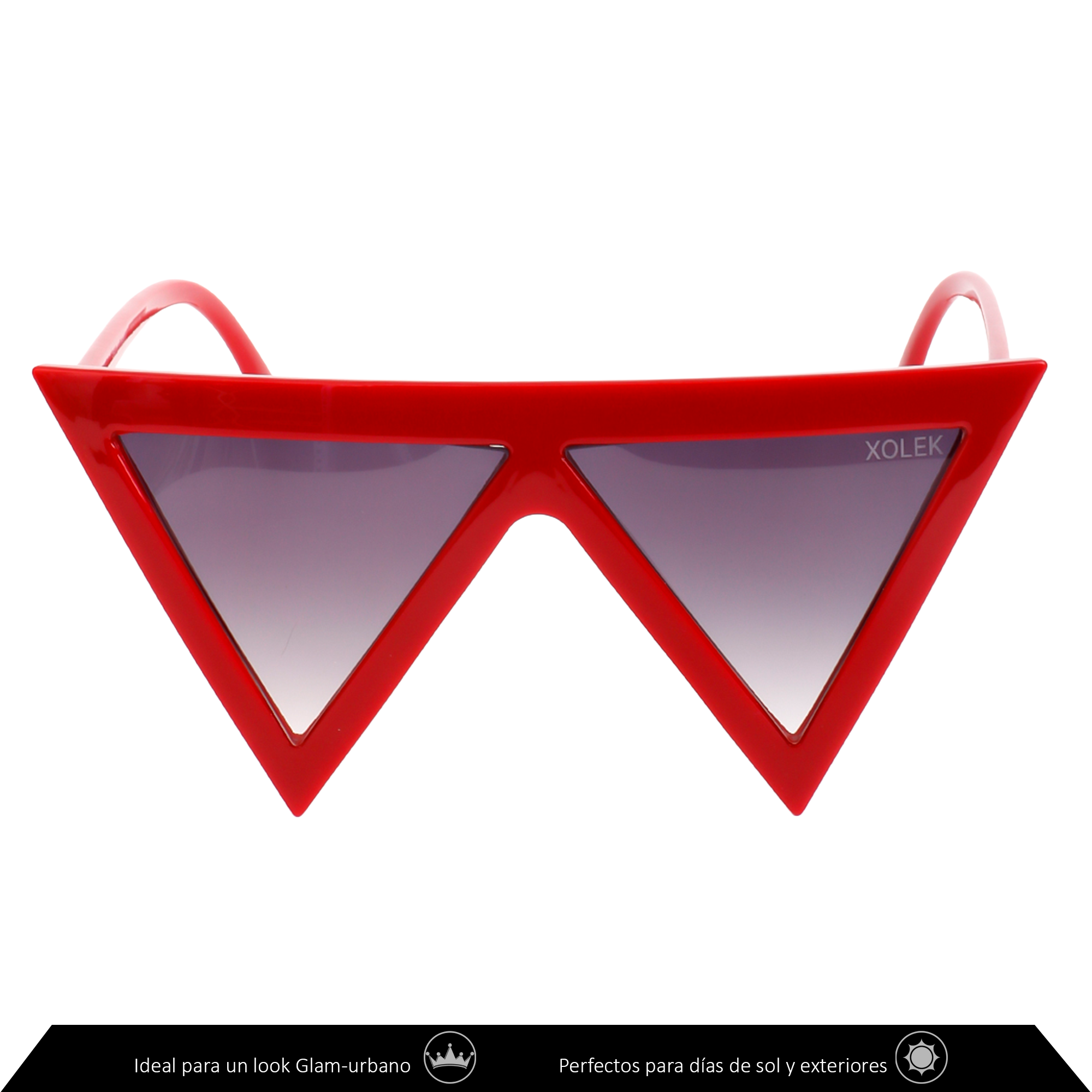 Xolek lentes de sol 151 Gafas Moda Geometrico Uv400 mujer