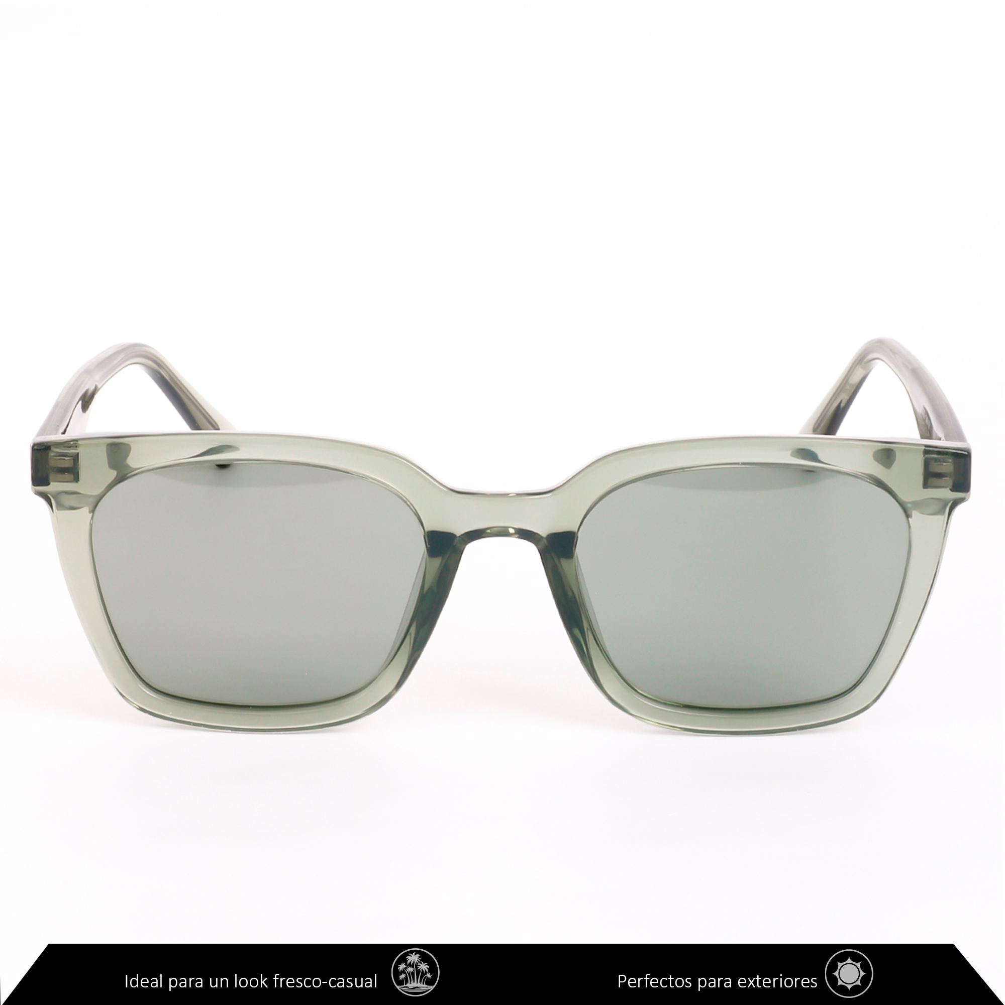 Xolek lentes de sol 121 Gafas Tr90 Cuadrados Rb Uv Polarizados