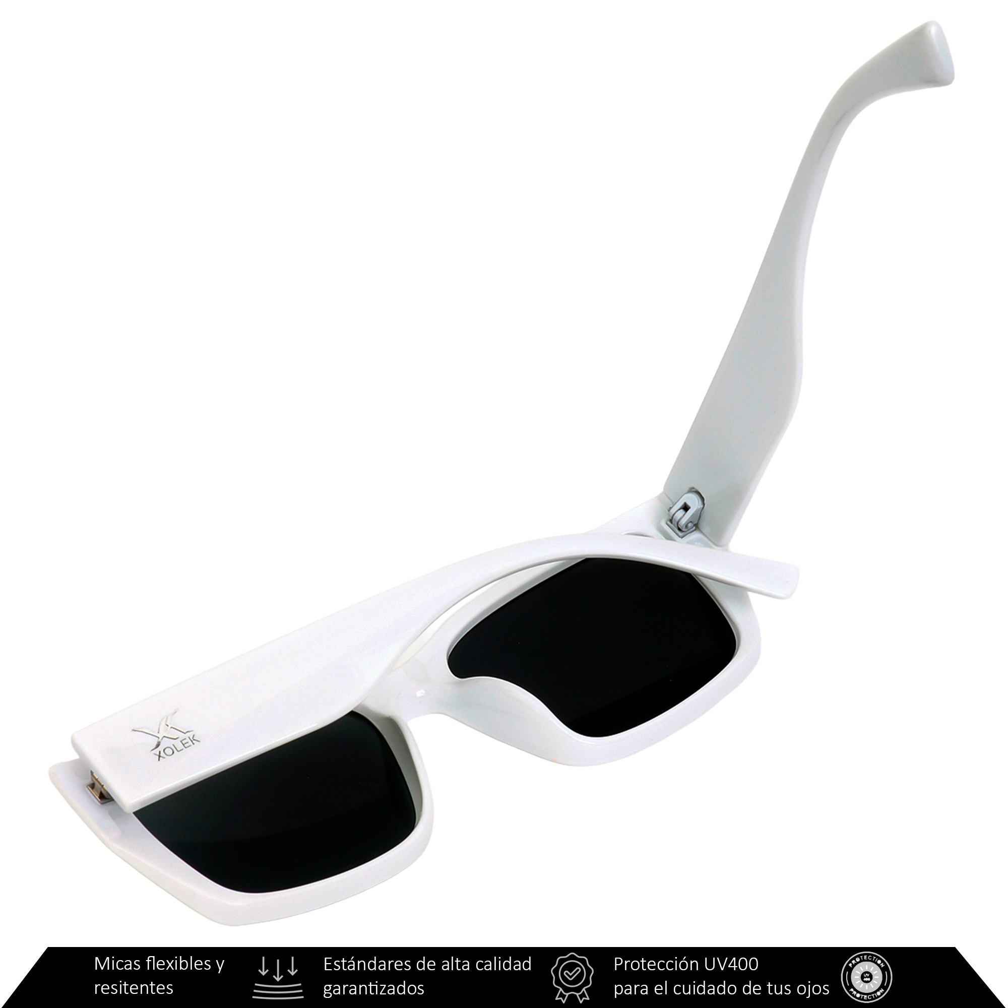 Xolek lentes de sol 155 Gafas Retro Cuadrado Rb Uv400 Casual