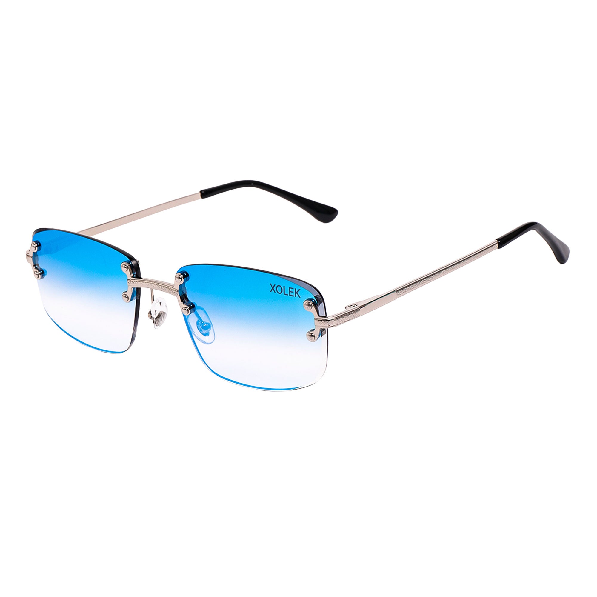 Lentes De Sol Xolek 171 Sin Marco Gradiente Uv