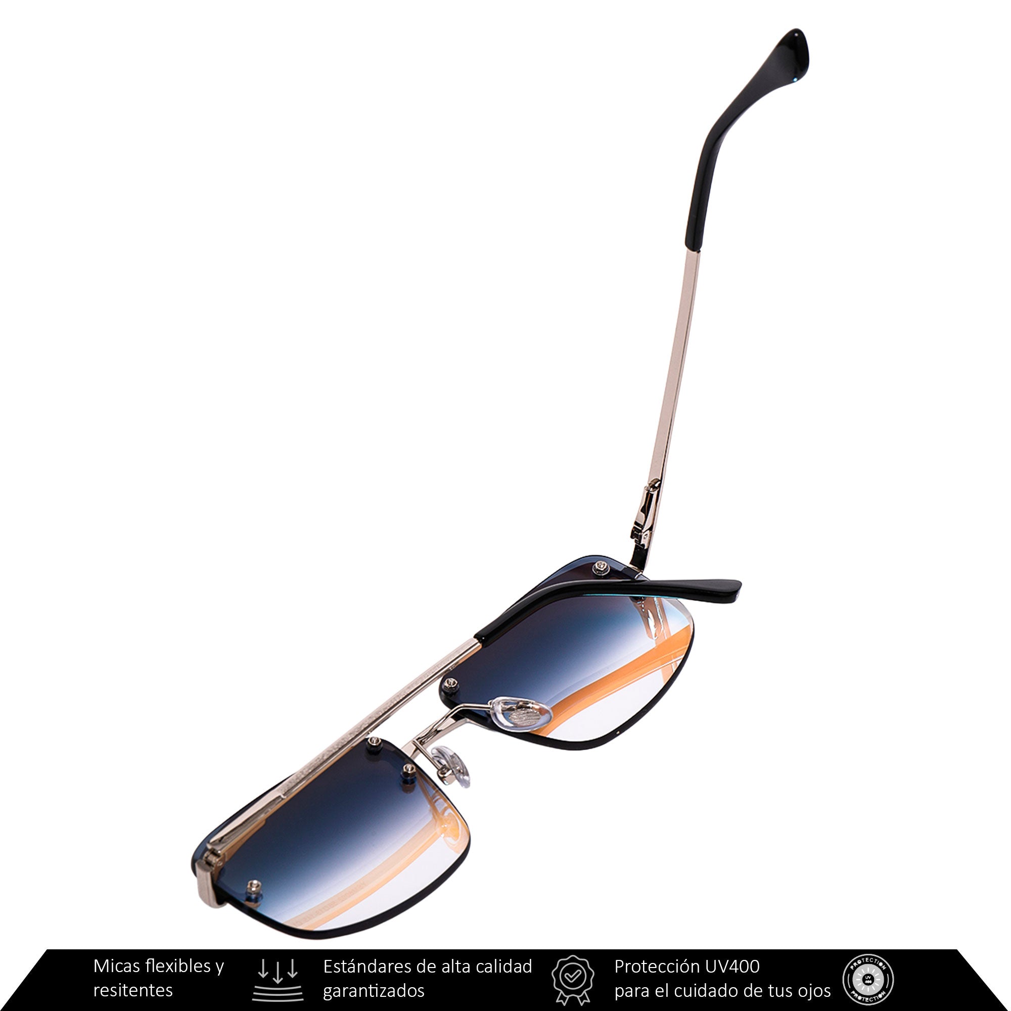 Lentes De Sol Xolek 171 Sin Marco Gradiente Uv