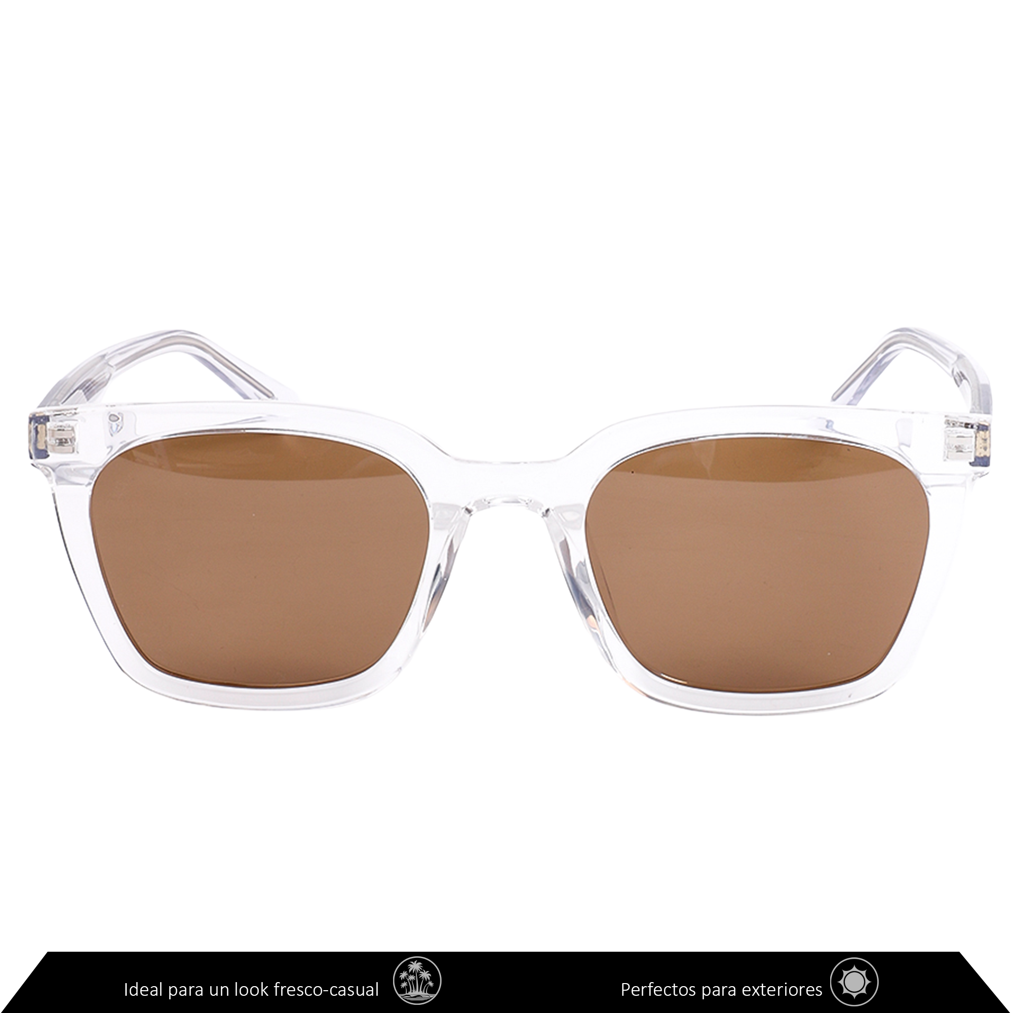 Xolek lentes de sol 121 Gafas Tr90 Cuadrados Rb Uv Polarizados