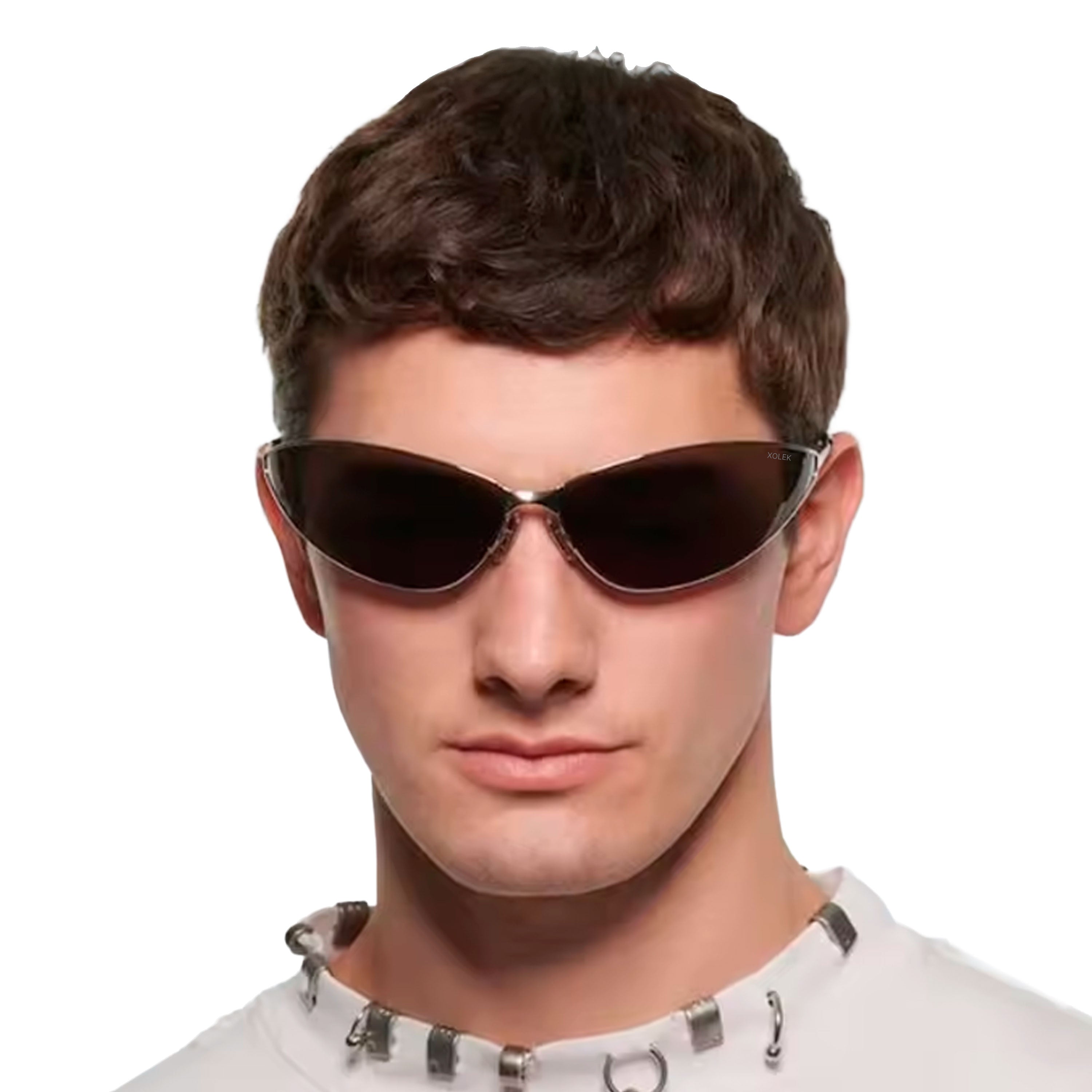 Xolek lentes de sol 133 Gafas Ojo De Gato Metalico Uv Polarizado