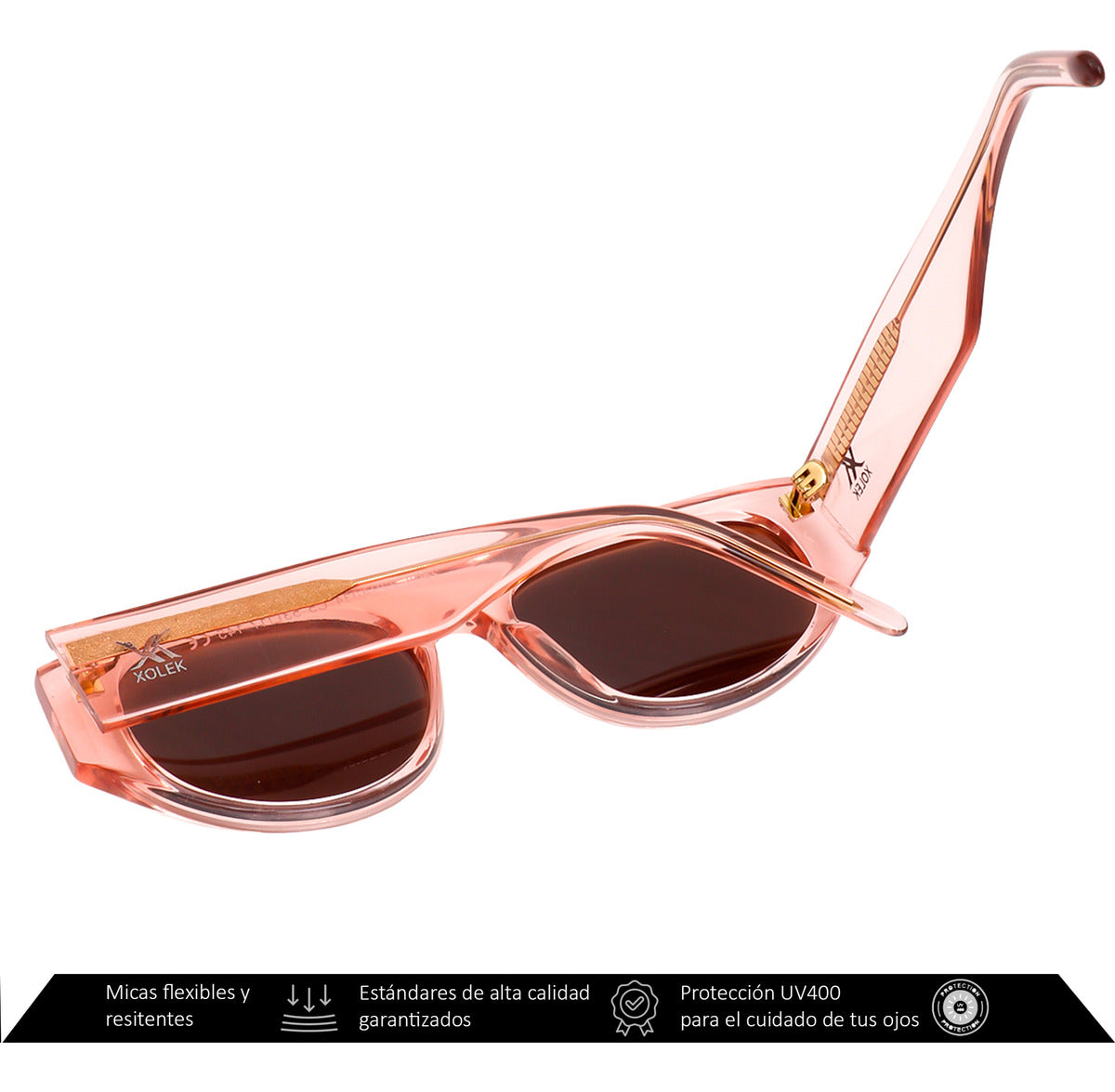 Xolek lentes de sol 106 Gafas Moda Acetato Retro Uv Polarizado