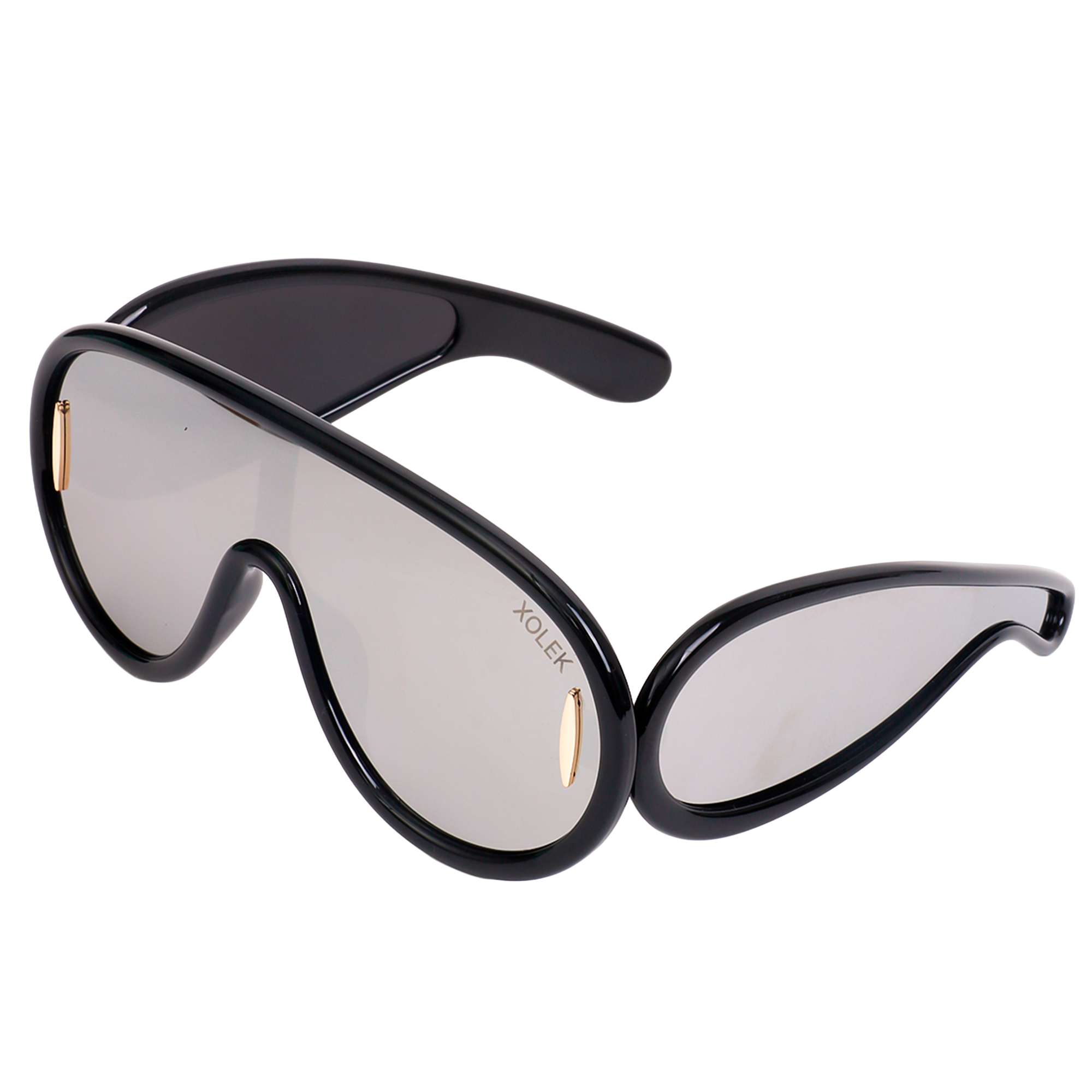 Xolek lentes de sol 154 Gafas Aviador Futurista Uv400 Glam