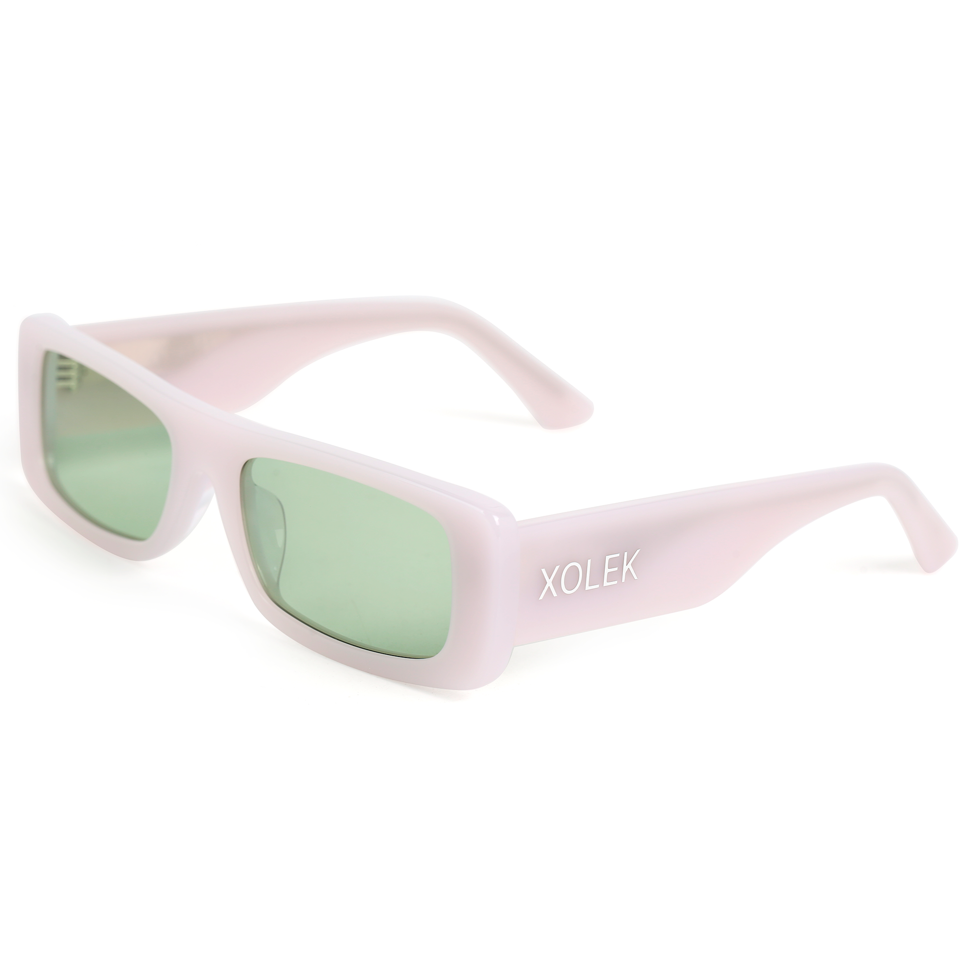 Xolek lentes de sol 114 Gafas Acetato Cr39 Rectangular Moda