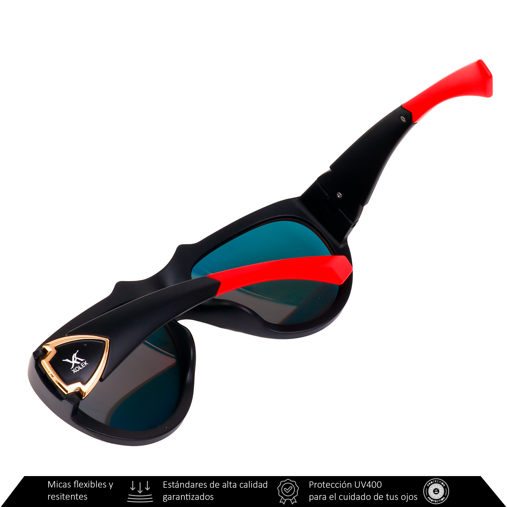 Xolek lentes de sol 158 Gafas Aviador Gota Rb Uv400 hombre