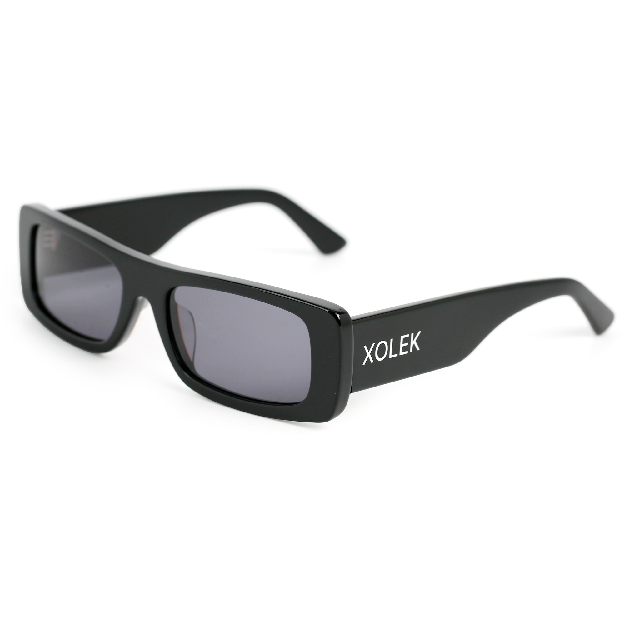Xolek lentes de sol 114 Gafas Acetato Cr39 Rectangular Moda