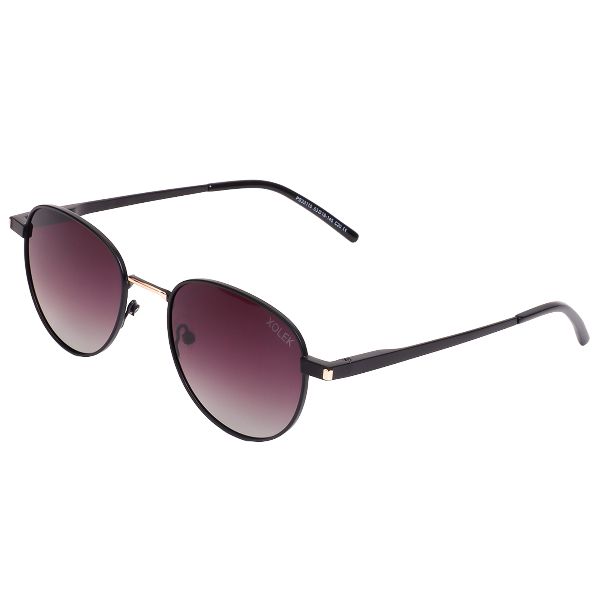 Xolek lentes de sol 135 Gafas Aviador Metalico Uv Polarizado