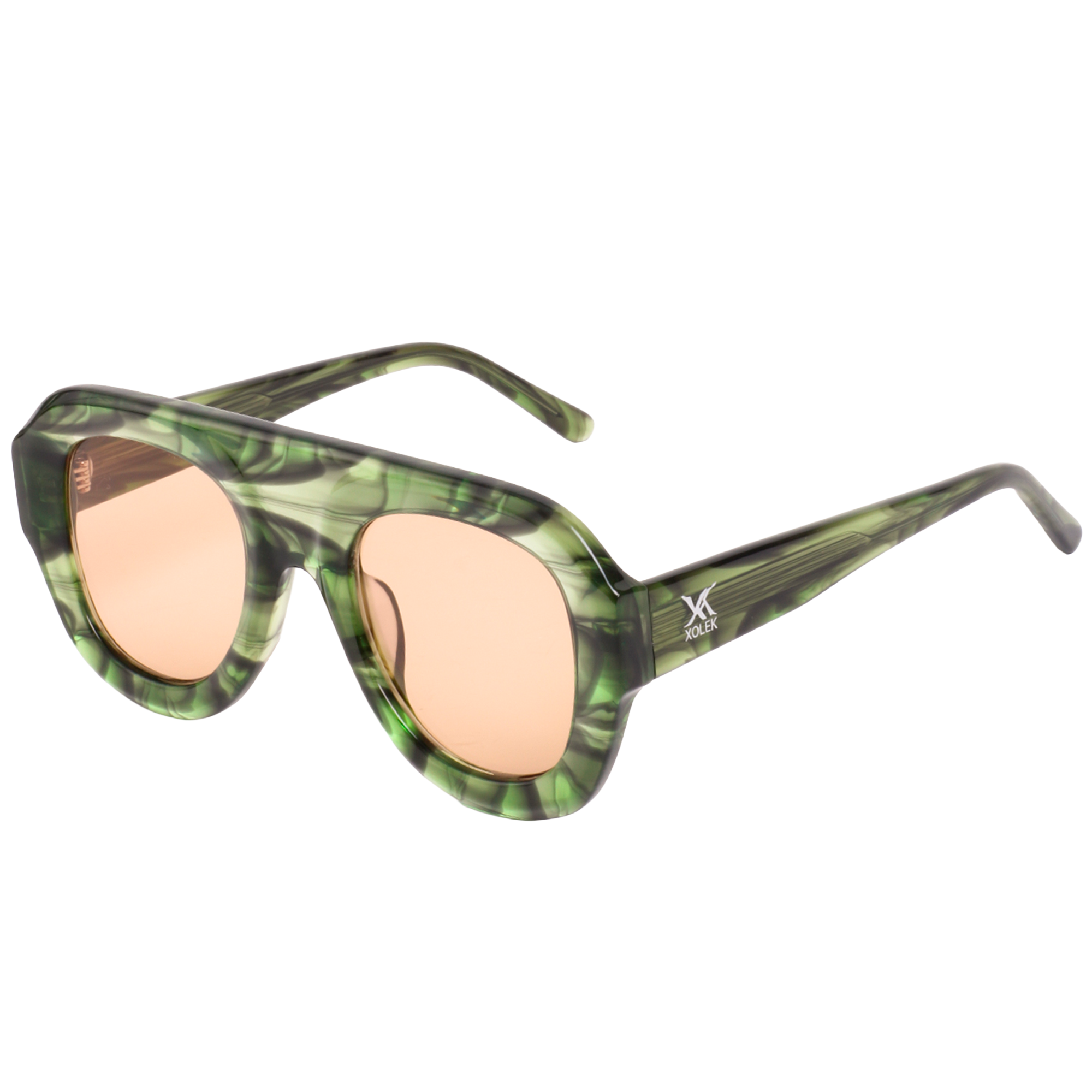 Xolek lentes de sol 104 Gafas Moda Acetato Gota UV400