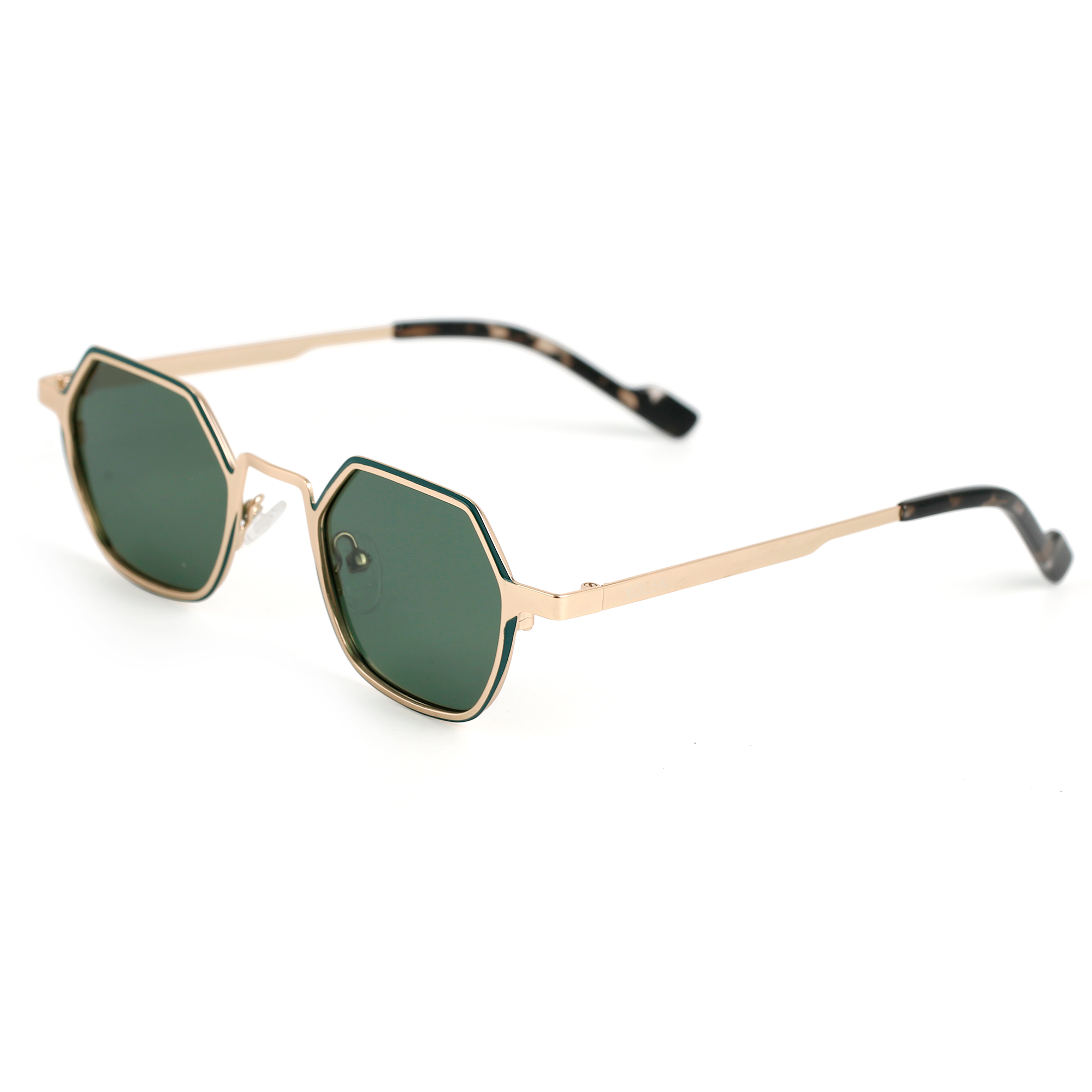 Xolek lentes de sol 144 Gafas Metalico Hexagonal Uv Polarizado