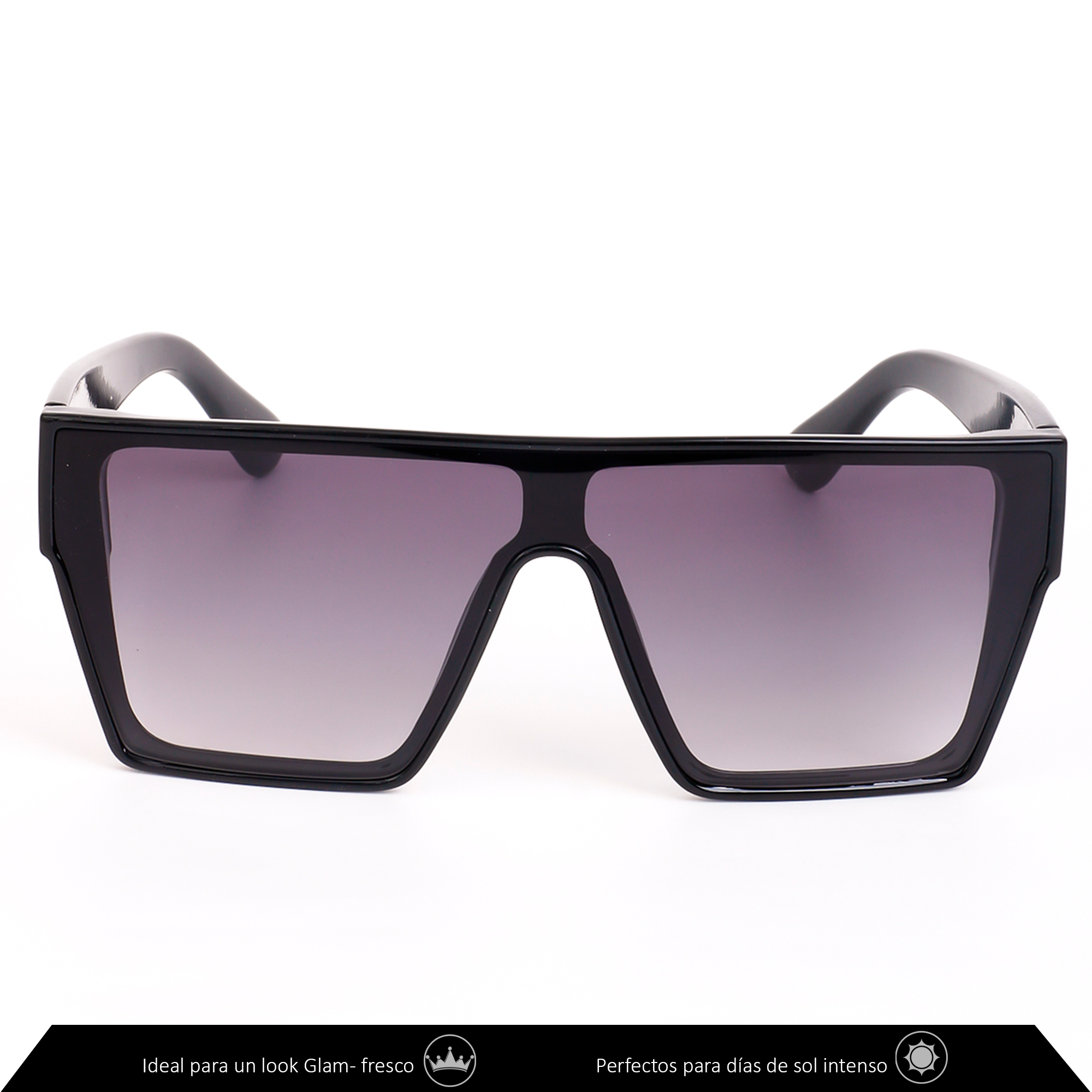 Xolek lentes de sol 156 Gafas Retro Cuadrado Uv400 Hombre