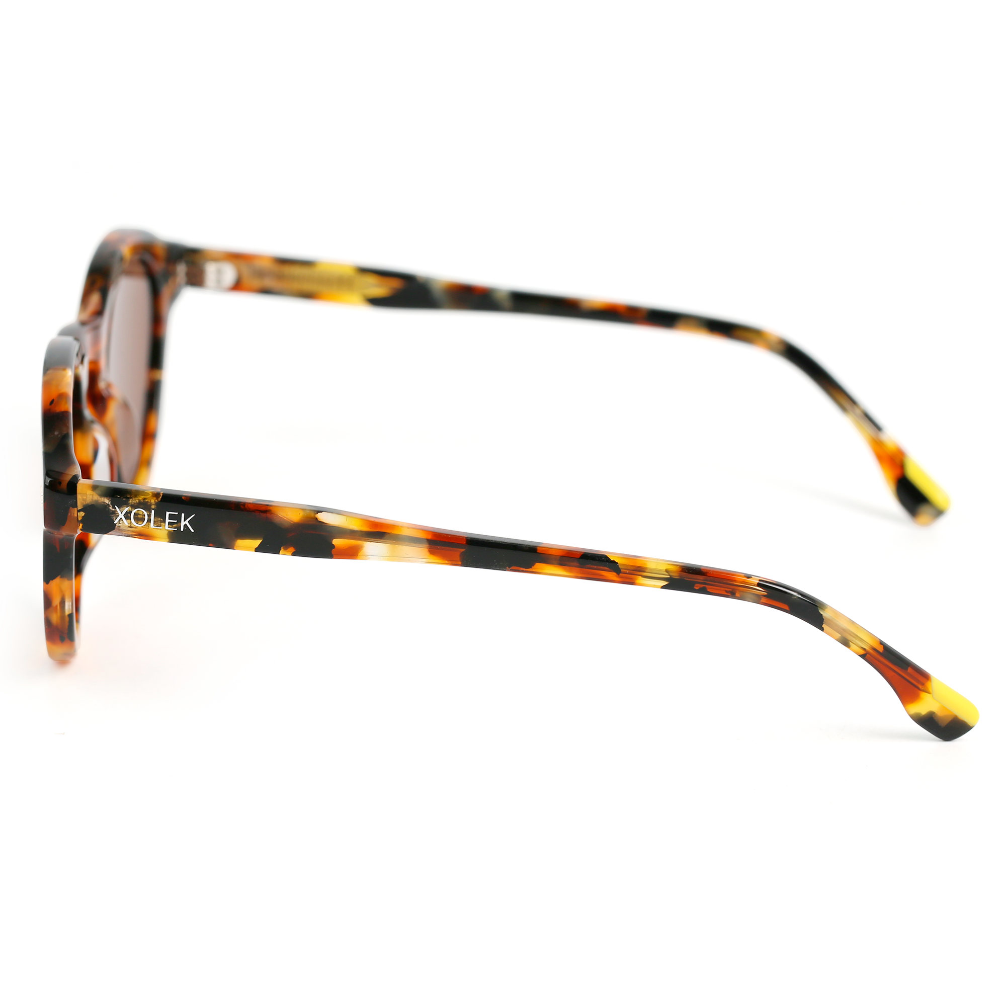 Xolek lentes de sol 113 Gafas Acetato Retro Animal Uv Polarizado