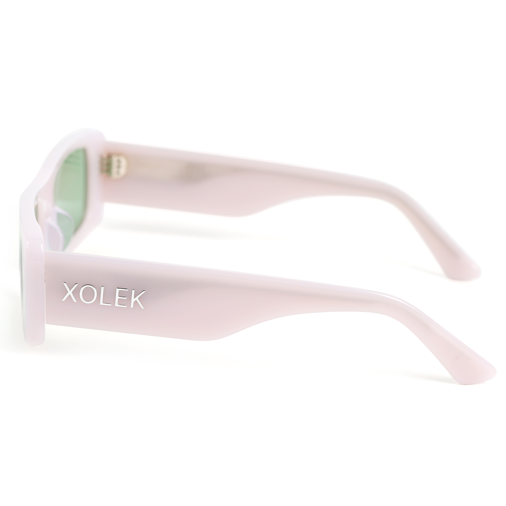 Xolek lentes de sol 114 Gafas Acetato Cr39 Rectangular Moda