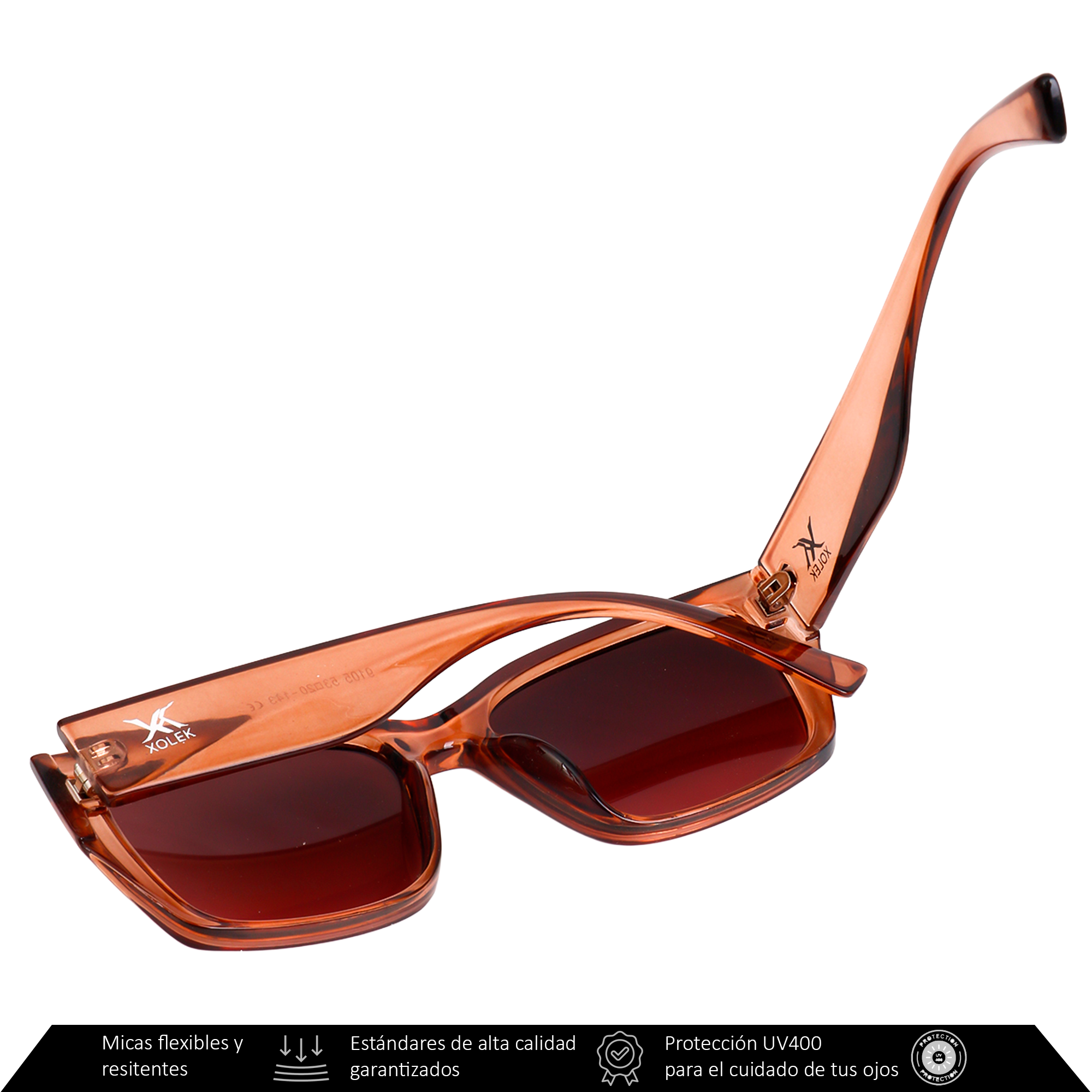 Xolek lentes de sol 155 Gafas Retro Cuadrado Rb Uv400 Casual