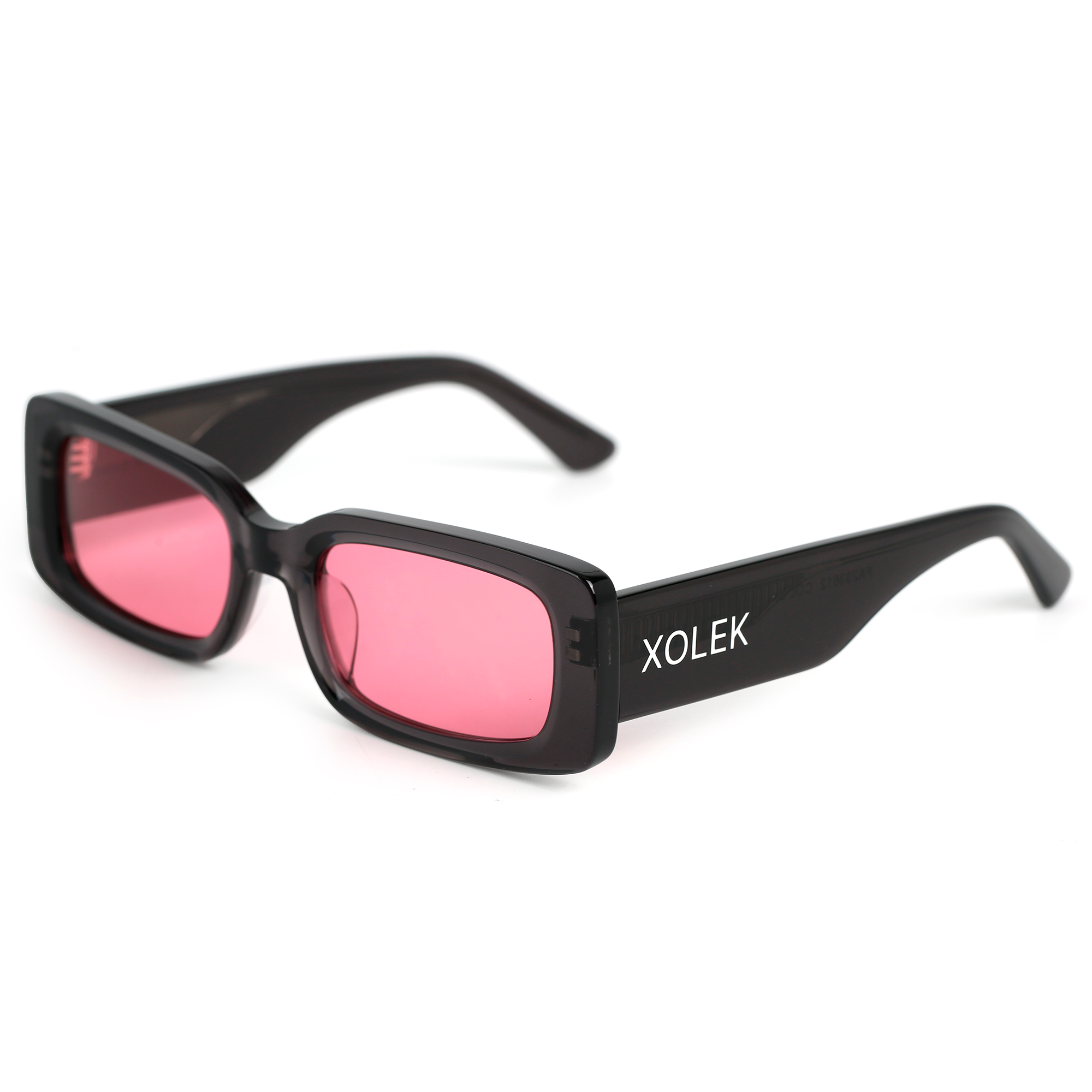 Xolek lentes de sol 109 Gafas Acetato Cr39 Rectangular