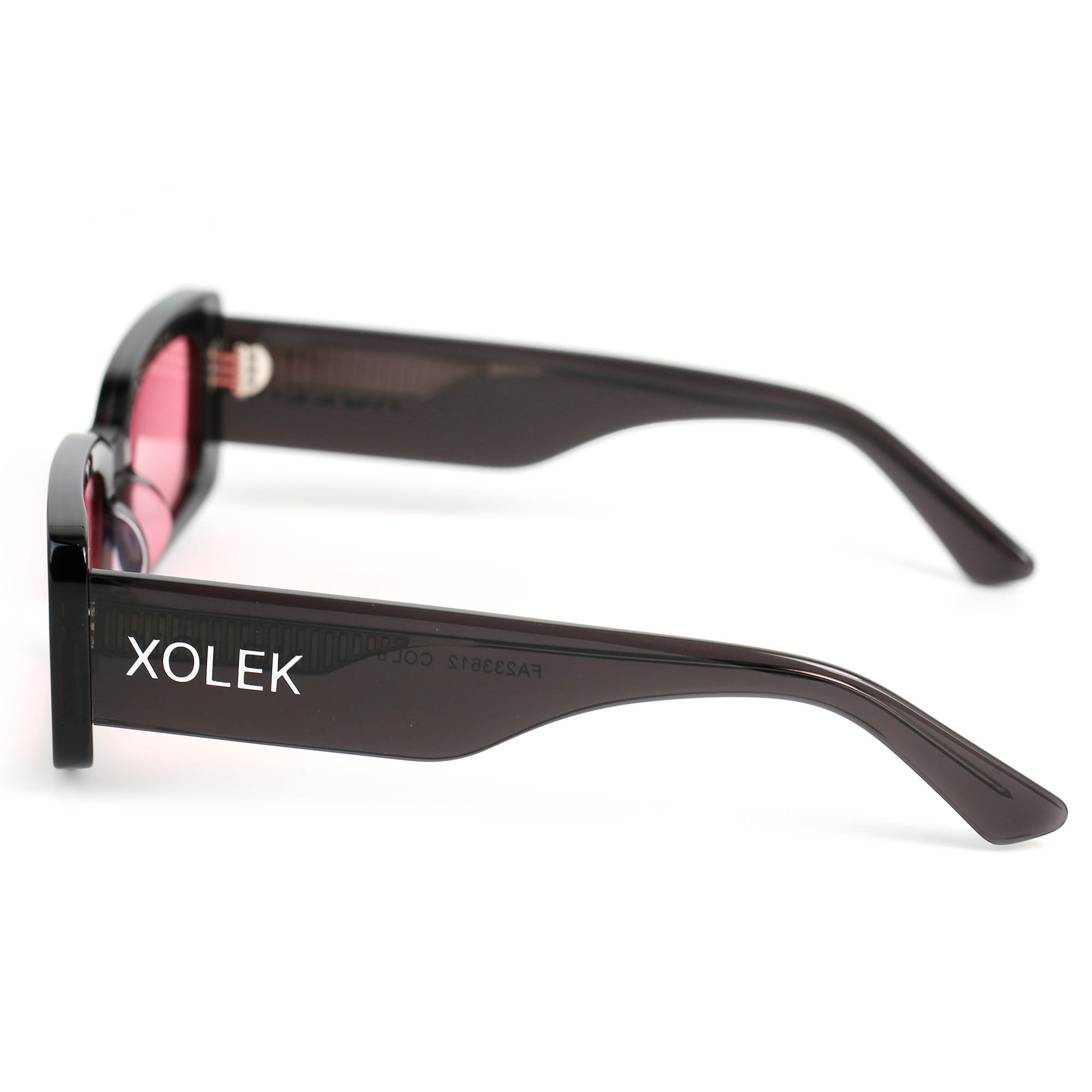 Xolek lentes de sol 109 Gafas Acetato Cr39 Rectangular