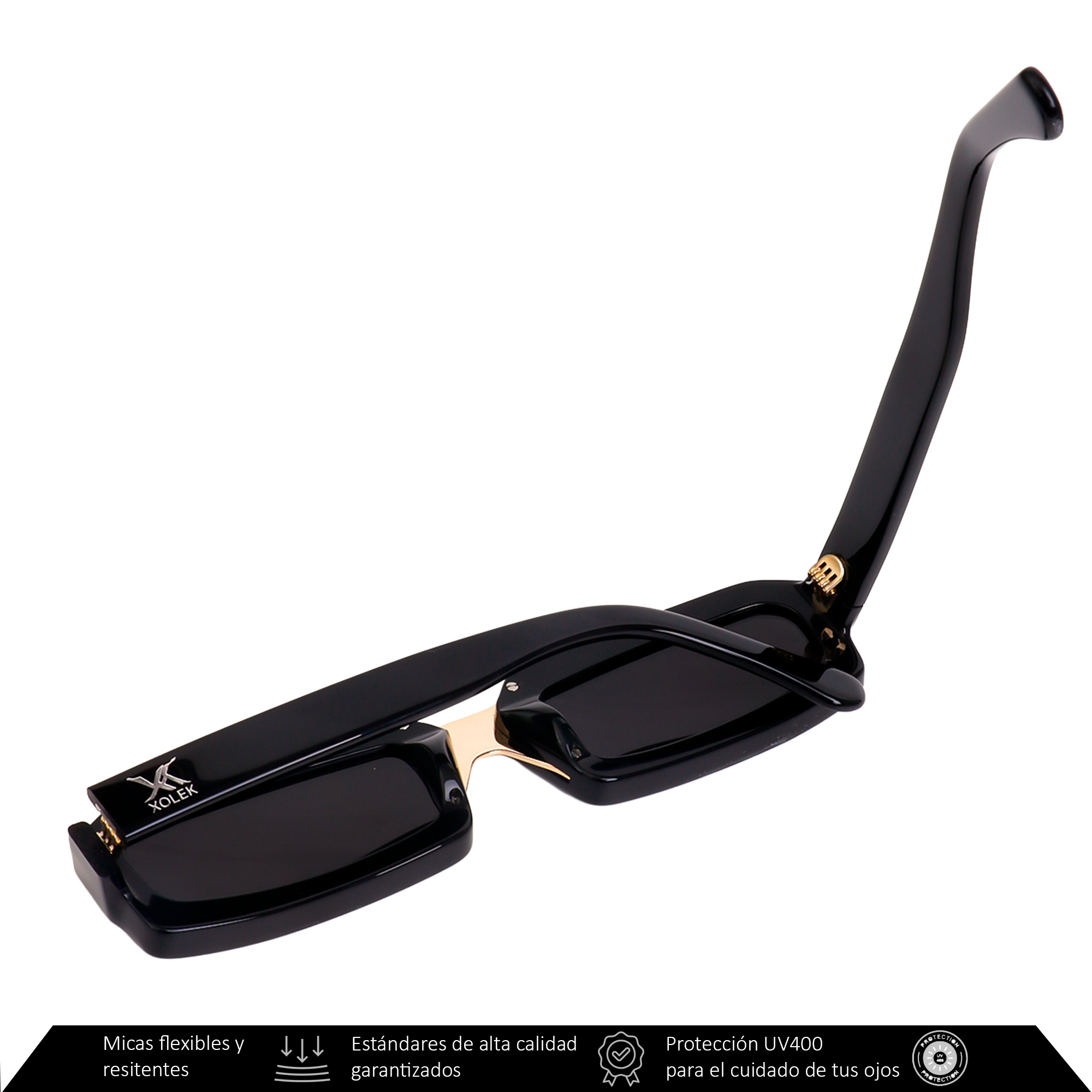 Lentes De Sol 105 Moda Metalico Retro Uv Polarizado