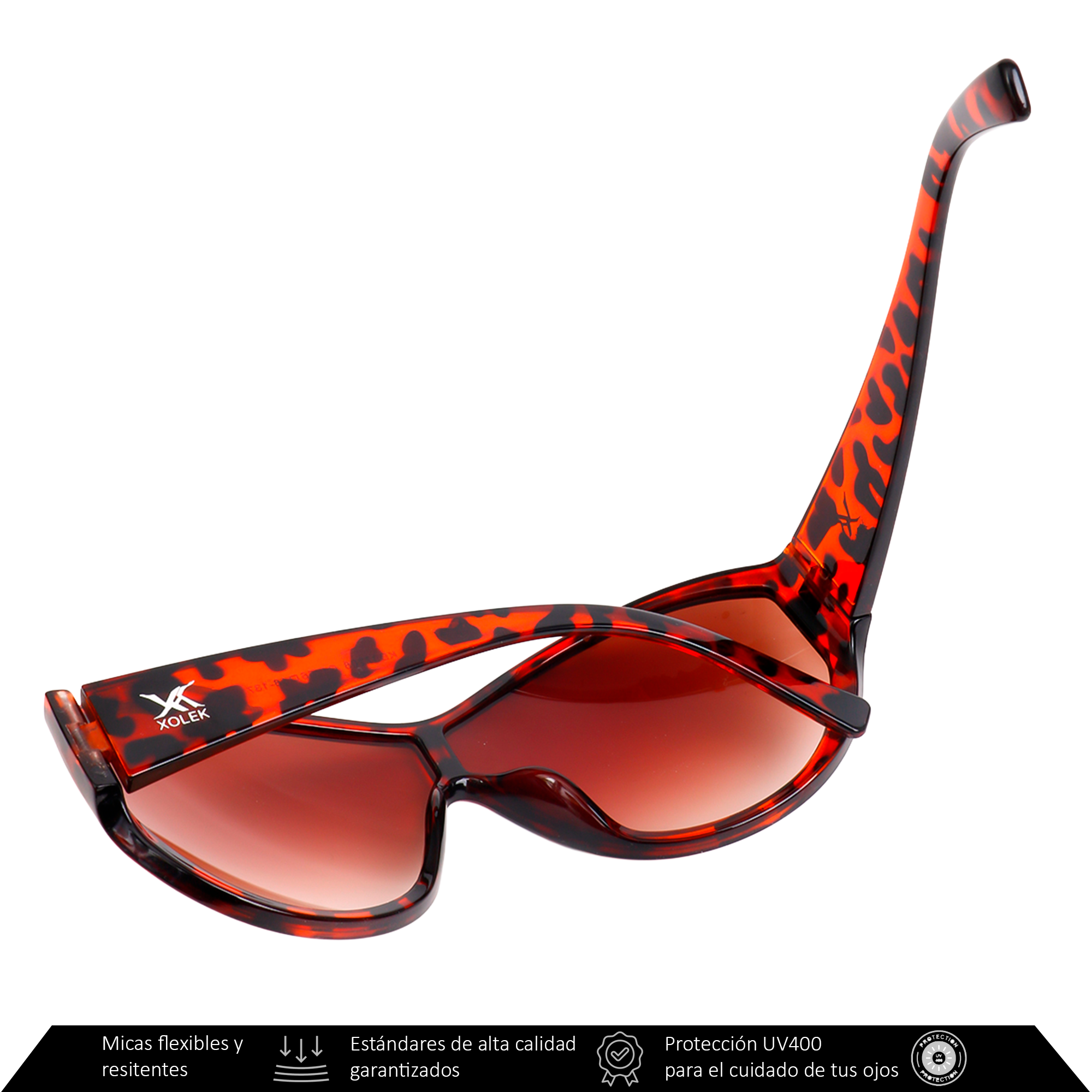 Xolek lentes de sol 150 Gafas Moda Animal Print Uv400
