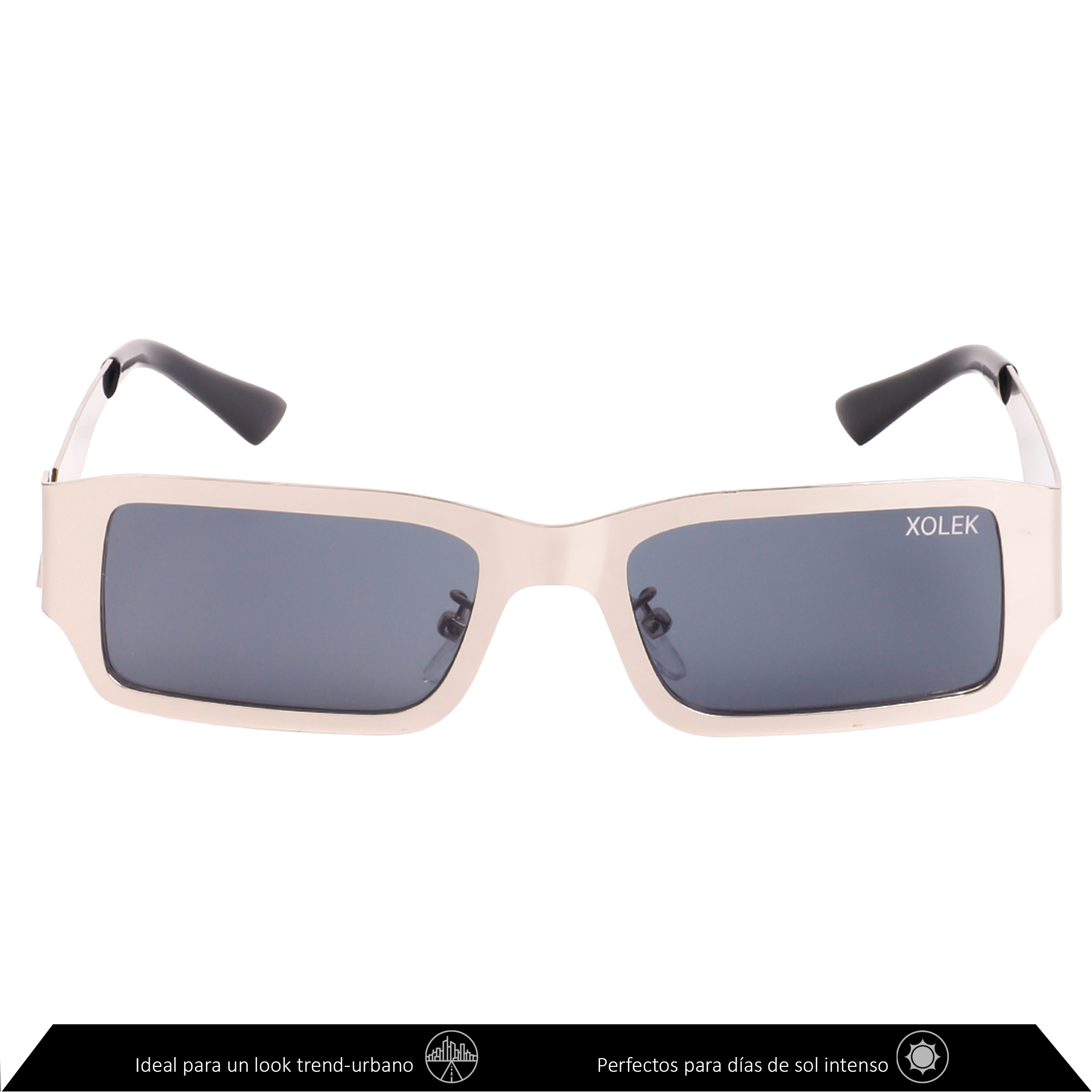 Xolek lentes de sol 131 Gafas Metalico Retro Moda Uv400