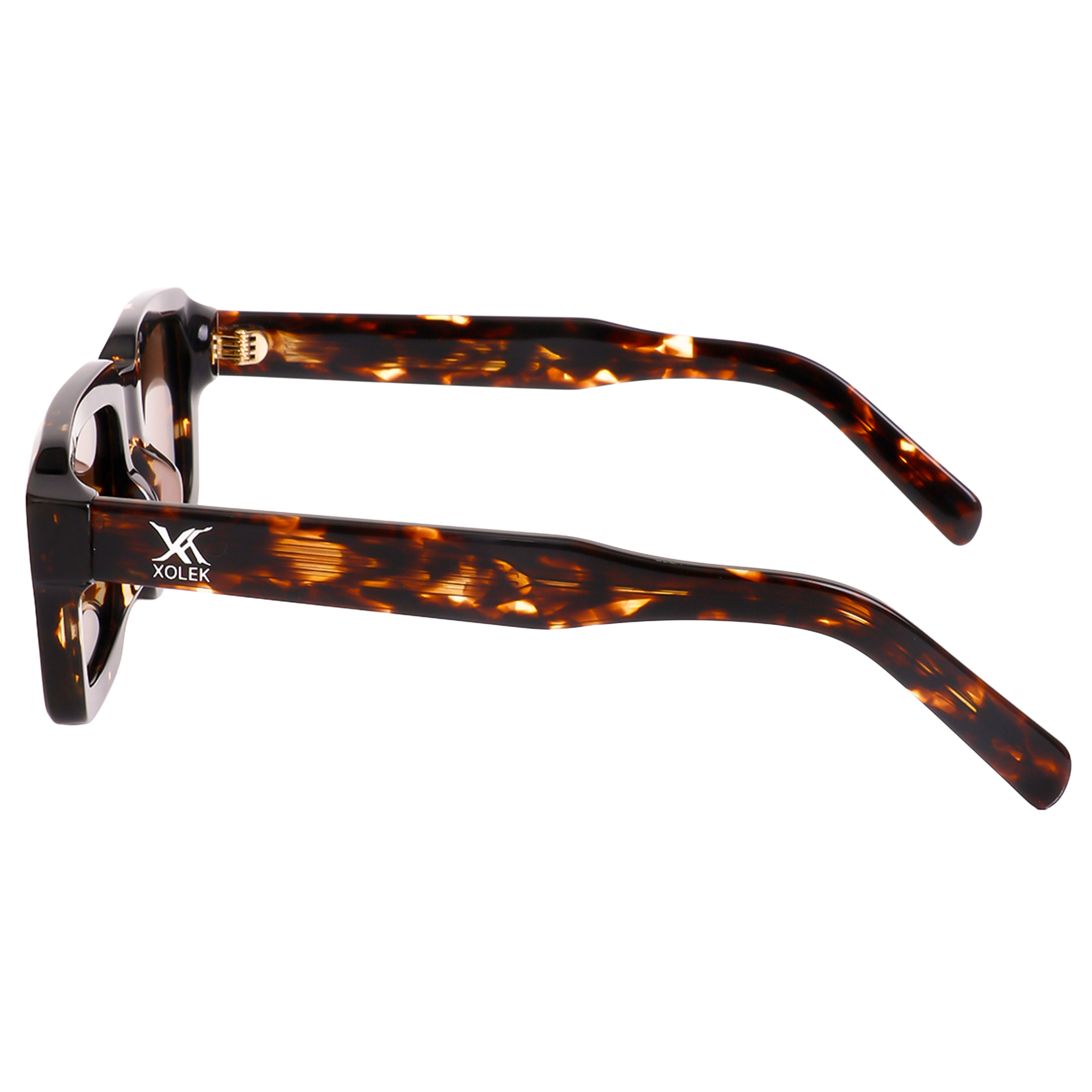 Xolek lentes de sol 102 Gafas Moda Acetato Animal Uv Polarizado