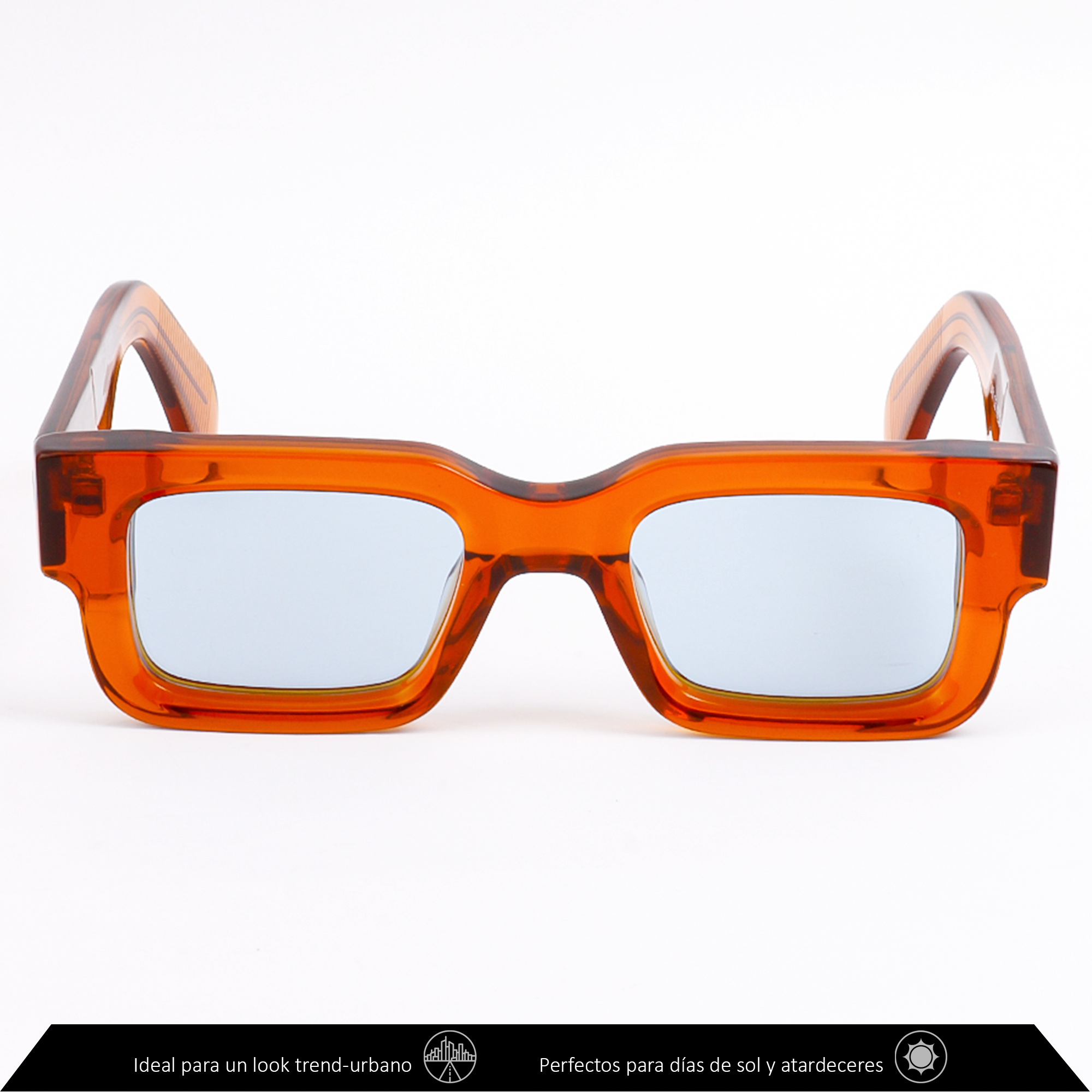 Xolek lentes de sol 101 Gafas Acetato hombre Uv Polarizado
