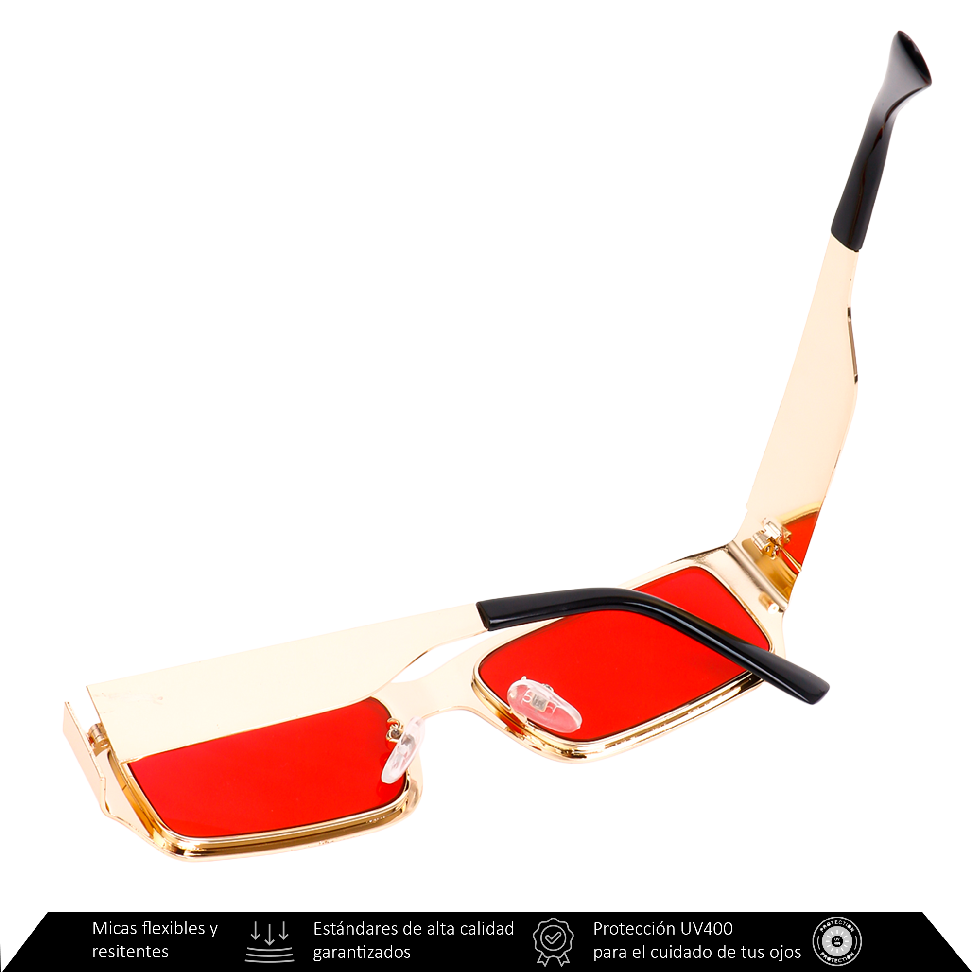Xolek lentes de sol 131 Gafas Metalico Retro Moda Uv400