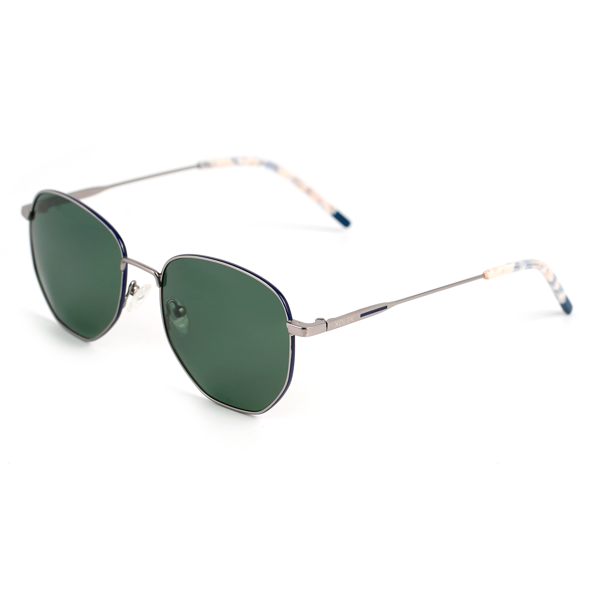 Xolek lentes de sol 142 Gafas Metalico Exagonal Uv Polarizado
