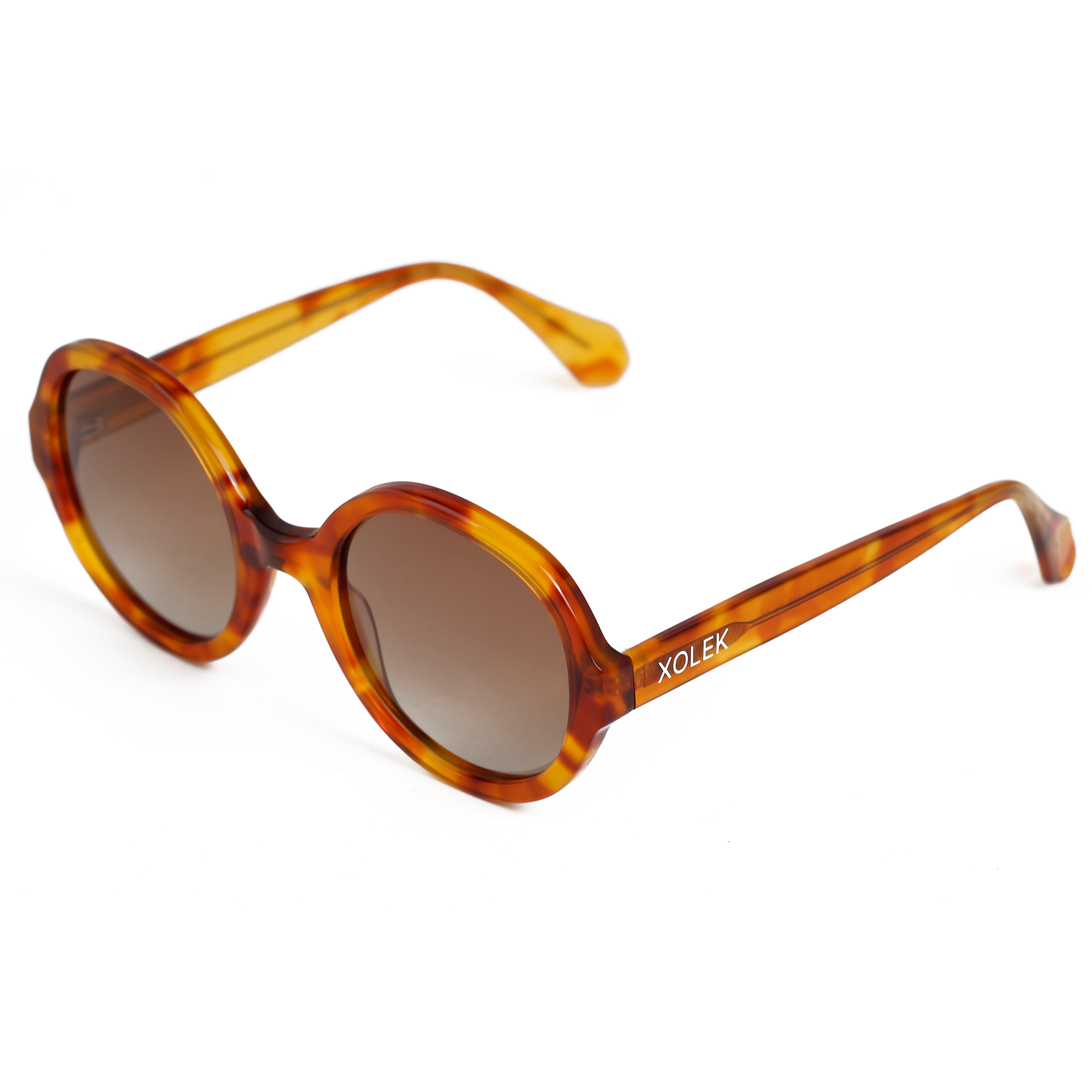 Xolek lentes de sol 115 Gafas Acetato Retro Fuego Uv Polarizado