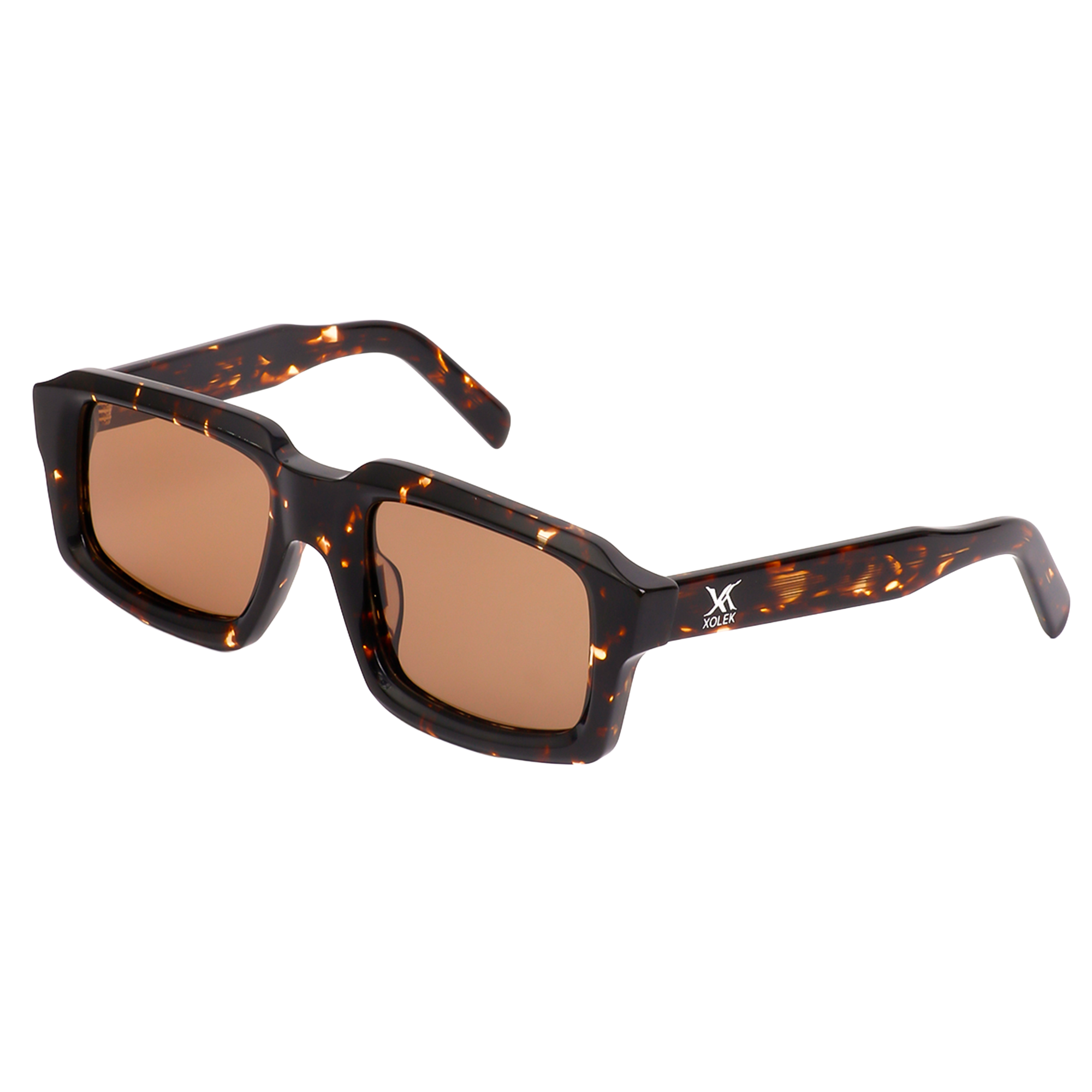 Xolek lentes de sol 102 Gafas Moda Acetato Animal Uv Polarizado