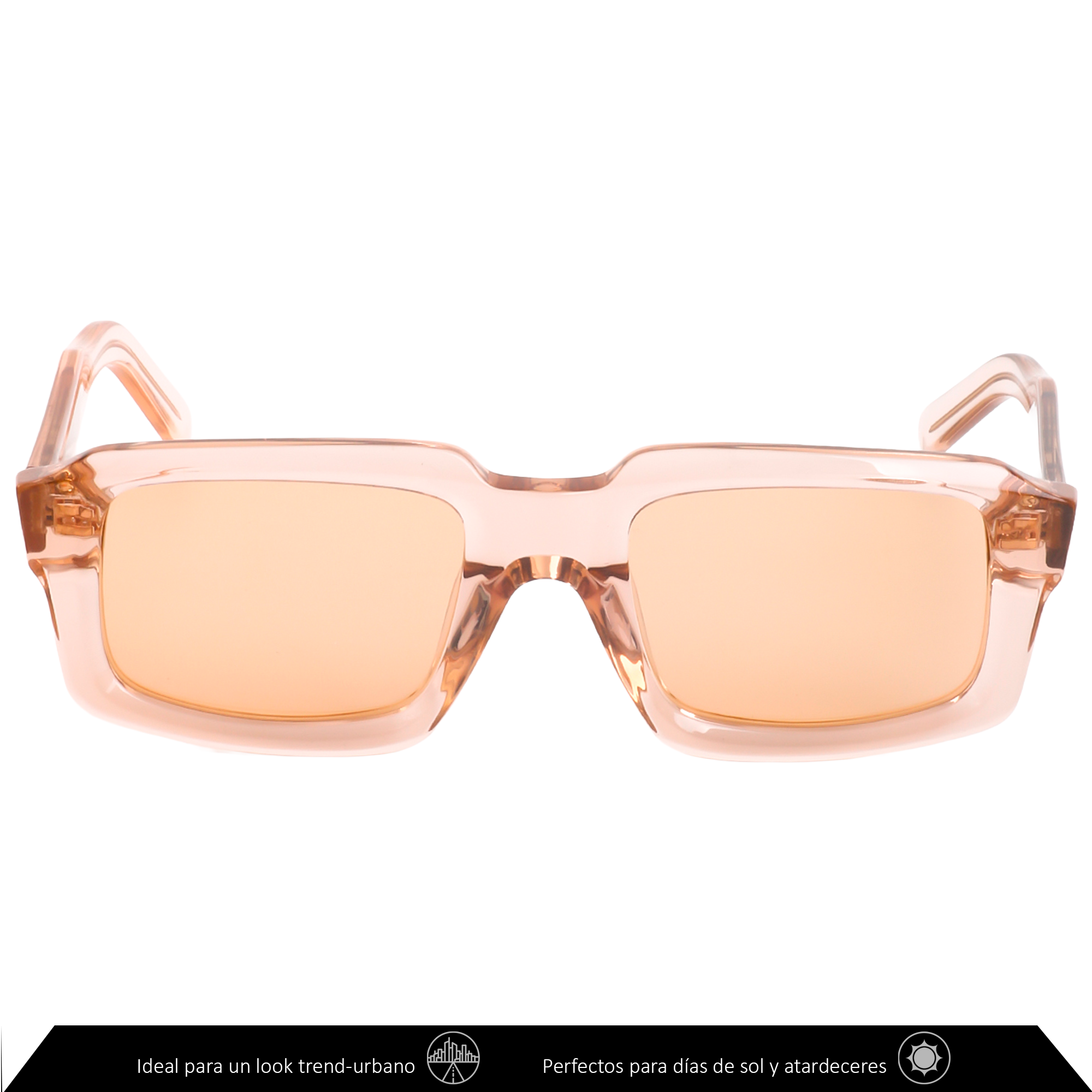 Xolek lentes de sol 102 Gafas Moda Acetato Animal Uv Polarizado
